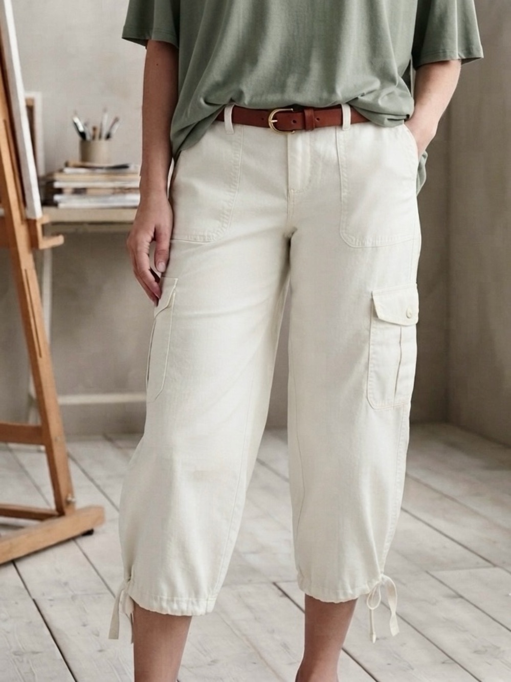 *LAST CHANCE* Urban Life Cargo Capri Pants Size 11/12